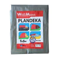 Тент MEGA "Срібний 5×6м 180 GSM Silver color" ТМ "WoffMann PLANDEKA MEGA MOCNA" (4шт/уп)