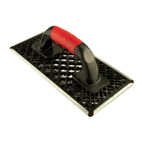 Терка з пластику 130x270мм для вирівнювання пінопласту ручка Двохкомпонентна OLEJNIK