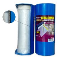 Плівка захисна з клейк.стрічкою 9micХ1.1mХ25m Neutral для внутр.робіт з колбою-дозатором "WoffMann"