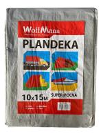 Тент "Срібний 10×15м 110 GSM Silver color" ТМ "WoffMann PLANDEKA SUPER MOCNA" (2шт/уп)