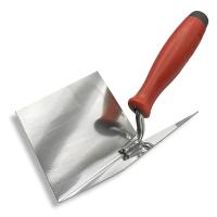 Кельма нержавіюча сталь штукатурна 75х110мм внутрішня ручка Двохкомпонентна OLEJNIK