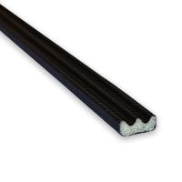 Ущільнювач поліуретановий "E" 9,5х4 профіль 100м Графіт