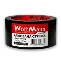 Армована стрічка чорна 48мм*25м "Woffmann"  48рол/ящ