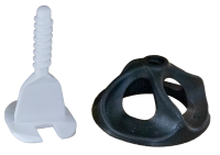 Система для вирівнювання плитки 100 болтів 1мм+100 гайок