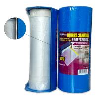 Плівка захисна з клейк.стрічкою 9micХ2.1mХ25m Neutral для внутр.робіт з колбою-дозатором "WoffMann"