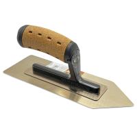 Терка VENETIAN IRON SHAPE ЗОЛОТО загартована нержавіюча сталь 240х197х86х0,3мм ручка Корок