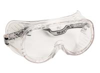 Окуляри захисні закриті з прозорими лінзами, 1-го оптичного класу, пряма вентиляція / VISION 2610