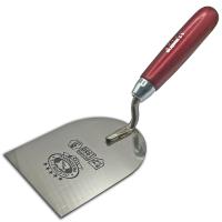 Кельма плиточна 100мм нержавіюча сталь ручка Дерев'яна OLEJNIK