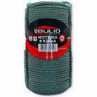 Мотузка в'язана 6мм 100м асорті TM "BULID"