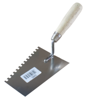 Кельма трапецієвидна 160мм з зубом 6х6мм