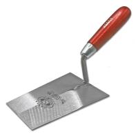 Кельма трапецевидна широка 160мм кований метал ручка Дерев'яна OLEJNIK