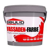 Фарба "FASSADEN FARBE" фасадна акрилова 1,4кг ТМ «BULID»