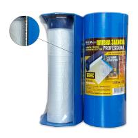 Плівка захисна з голуб клейк стрічк 9micX1.5mX15m Neutral для зовн робіт з колбою-дозатор "WoffMann"