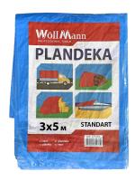 Тент "Синій 3×5м 45 GSM Blue color" ТМ "WoffMann PLANDEKA STANDART" (16шт/уп)