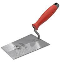 Кельма трапецієвидна широка 160мм кований метал ручка Двохкомпонентна OLEJNIK