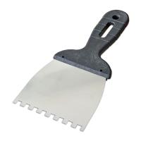 Шпатель для клею, зубчастий 6х6 100mm (130шт.)