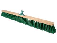 Щітка вулична для прибирання  100см з пластиковим кріпленням на різьбу