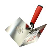 Кельма нержав. сталь 110х120х0,5мм (кут 110°) для внутр. кутів ручка з молотком Двохкомпон. OLEJNIK