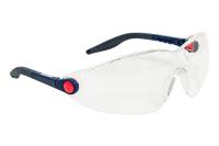 Окуляри захис.відкриті прозорі лінзи,1-го опт.класу гумові закінчення дужок рег.по довж360/I-MAX2740