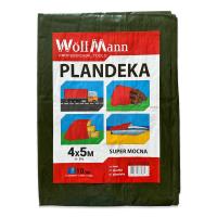 Тент "Зелений 4х5м 110 GSM Green color" ТМ "WoffMann PLANDEKA SUPER MOCNA"(12шт/уп)