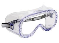 Окуляри захисні закриті з прозорими лінзами,1-го оптичного класу, непряма вентиляція/ VISION 2620