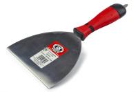 Шпатель з нержавійки 150мм для гіпсокартону з бітою ручка Двохкомпонентна OLEJNIK