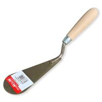 Кельма штукатурна нержавіюча « Обернутий котячий язик» вузька 160мм