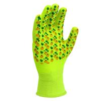 Рукавиці трикотажні з ПВХ "Весняні квіти" арт. 4116