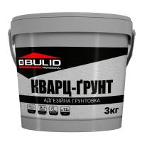 Грунтовка КВАРЦ-ҐРУНТ адгезійна 3кг ТМ «BULID» 