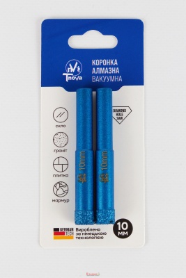 Коронка алмазна вакуумна Т-Nova 10mm