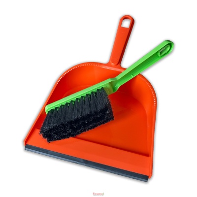 Совок з резинкою та щітка змітка