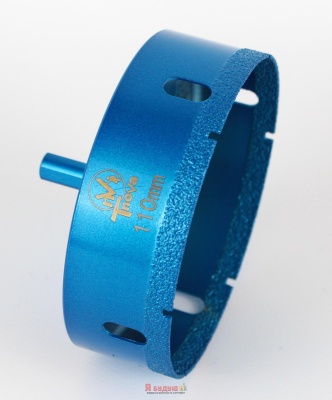 Коронка алмазна вакуумна Т-Nova 110mm