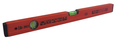 Рівень червоний з 2-ма вічками 150 см OLEJNIK