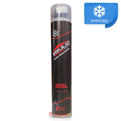 BULID Піна монтажна Профі 900г (820мл/ 65л) ЗИМА