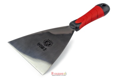 Шпатель з нержавійки 150мм ручка Двохкомпонентна OLEJNIK