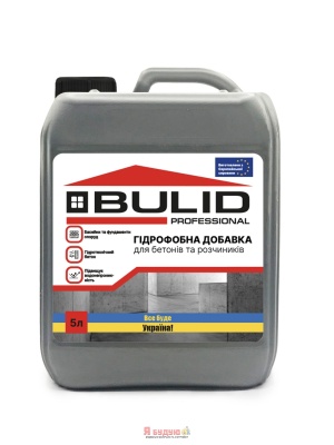 BULID Гідрофобна добавка до бетону 5л
