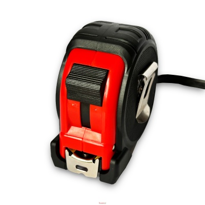 Рулетка прорезинений корпус 5м*19мм "WoffMann"