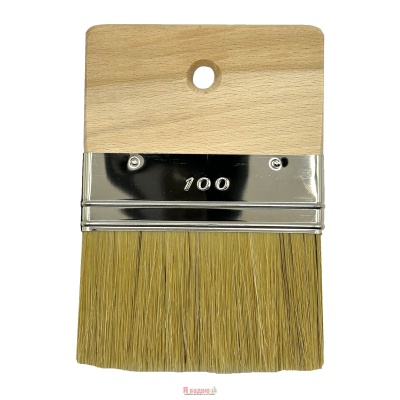 Пензель плоский для декору 10см OLEJNIK