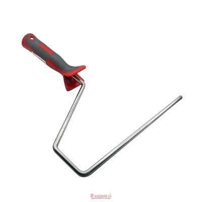 Ручка до валика 2-K 18cm/8mm (черв/сіра)