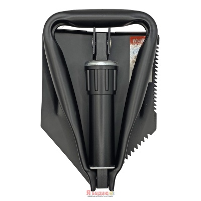 Лопата Міні саперна складна металева трикутна ручка 580мм