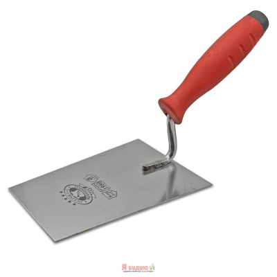 Кельма трапецієвидна широка 160мм нержавіюча сталь ручка Двохкомпонентна OLEJNIK