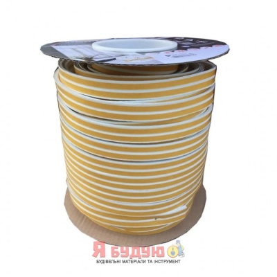 Ущільнювач D 10х12 профіль 50 м. Графіт ( сірий)