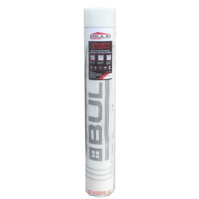 Армуюча склосітка BULID Professional  біла 4x4, 160 г/м2 (1.1м Х 50м) 