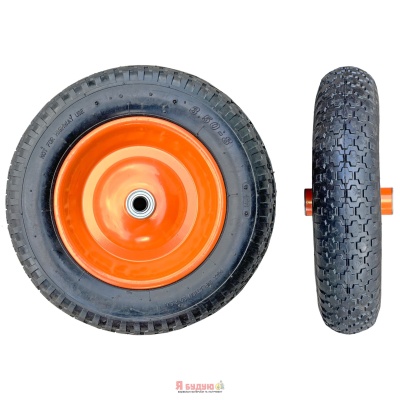 Пневматичне гумове КОЛЕСО 3.50 -8 до тачки ( під вісь -20мм)