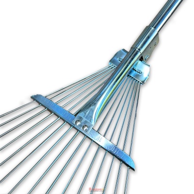 Граблі садові регульовані оцинковані з металевою ручкою «WoffMann professional tools» (24 шт/уп)