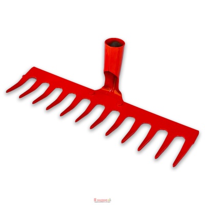 Граблі садові металеві 12 зубів «WoffMann professional tools» (36 шт/уп)