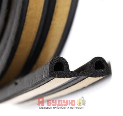 Ущільнювач P профіль 100 м. Чорний Польща