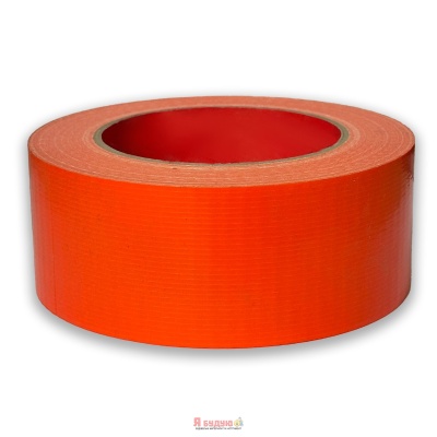 Армована стрічка оранжева 48мм*50м "Woffmann" 48рол/ящ 