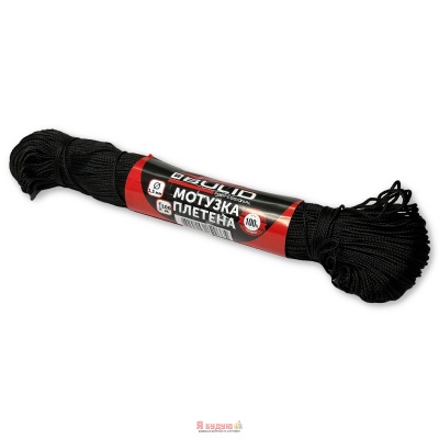 Мотузка плетена 1,5мм 100м TM "BULID"