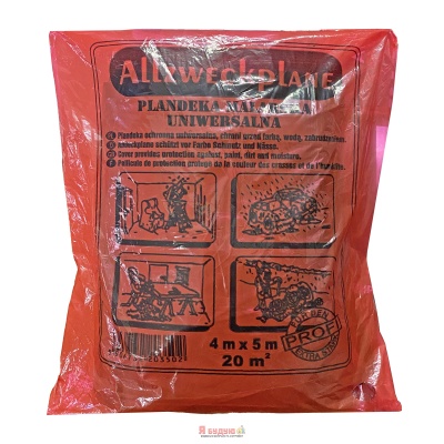 Захисна плівка Червона 60мік 4х5м